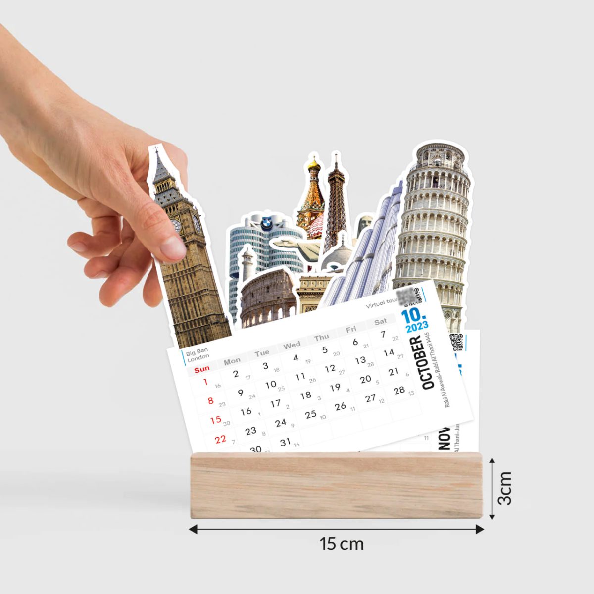 3d calendar 2024